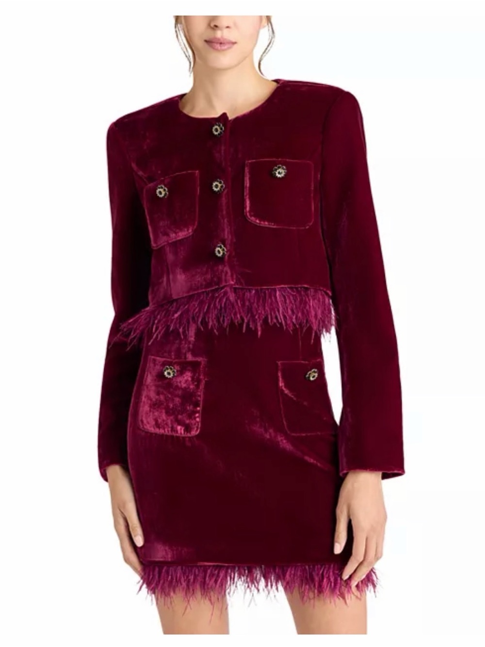 CINQ A SEPT EVELINA JACKET Size 6 $695 MSRP